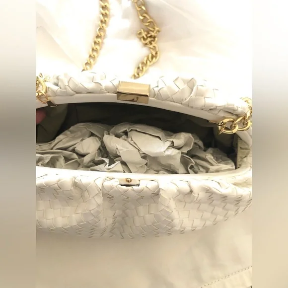 White House Black market woven Cross body bag/clutch - Picture 13 of 15